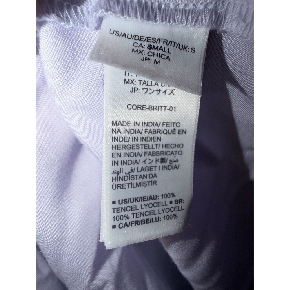 The Drop Women’s Small Lavender Purple Tencel Tiered Maxi Sundress Pockets S - Picture 7 of 10